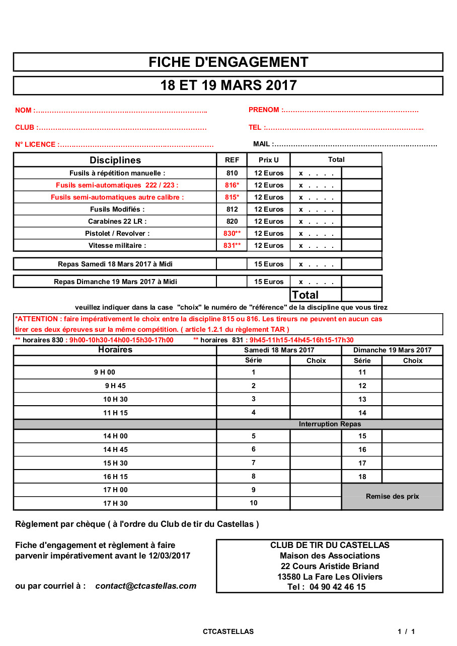 Departementaux 13 TAR