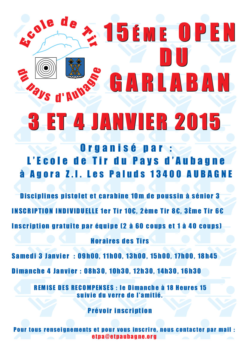 14eme Open du Garlaban