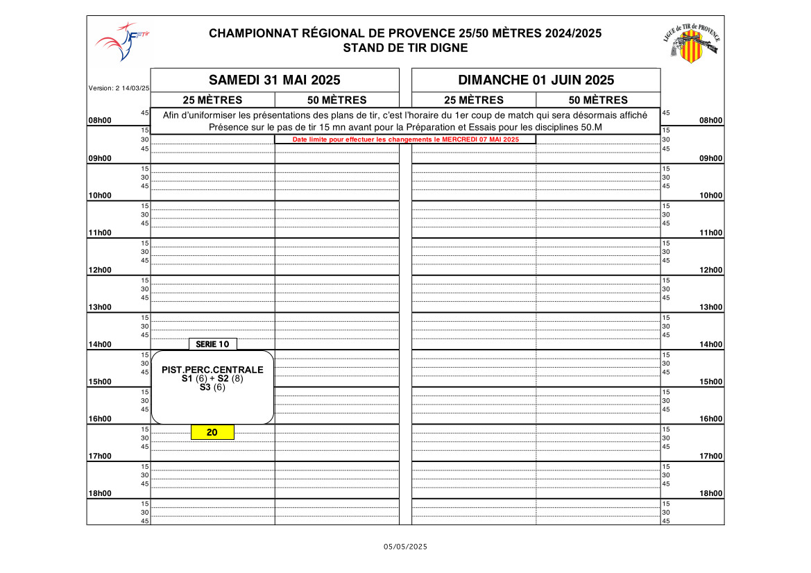 Plan Rgx 25 50m 24 25 
