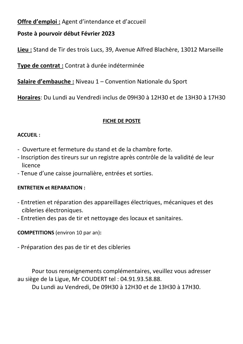 2023 LRTP offre emploi